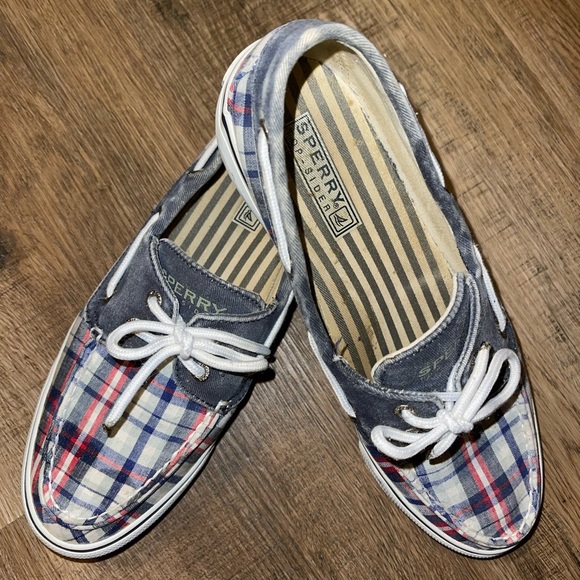 Sperry Topsiders Plaid Women’s Size 8M - Picture 3 of 3